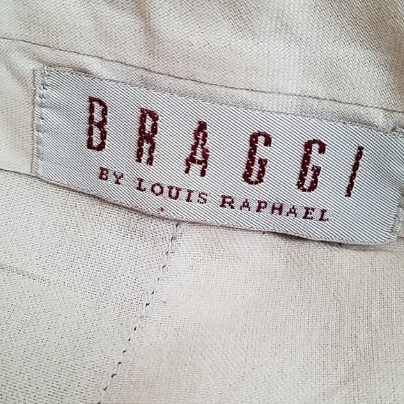 **DONATED TO FIRE VICTIM*MEN'S BRAGGI BLACK SLACKS - Picture 4 of 4